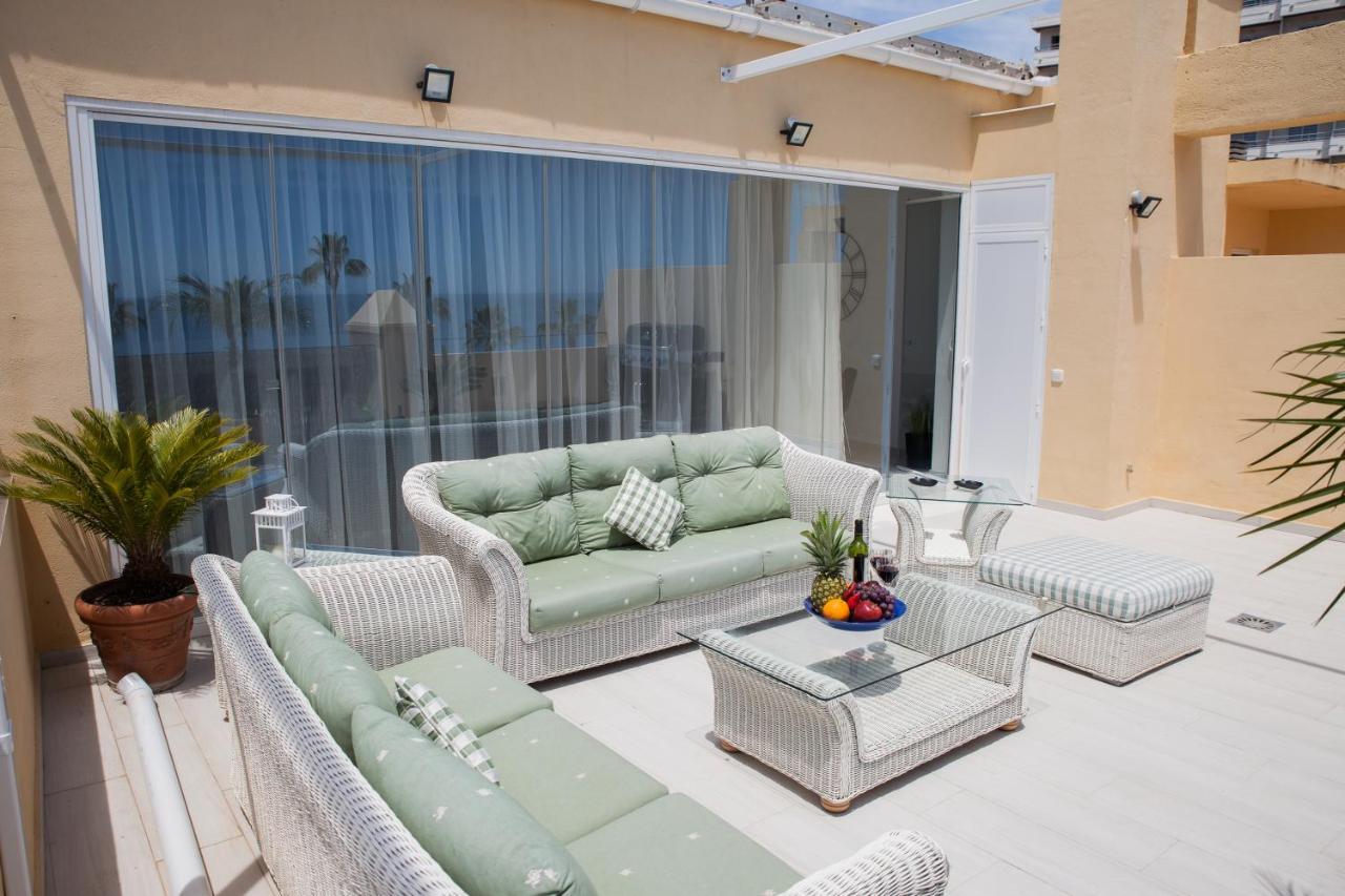 Spacious 200 Sq.M. Penthouse With Sea View Terraces Torremolinos Extérieur photo
